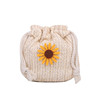 Straw winter shoulder bag, cute brand one-shoulder bag, 2021 collection