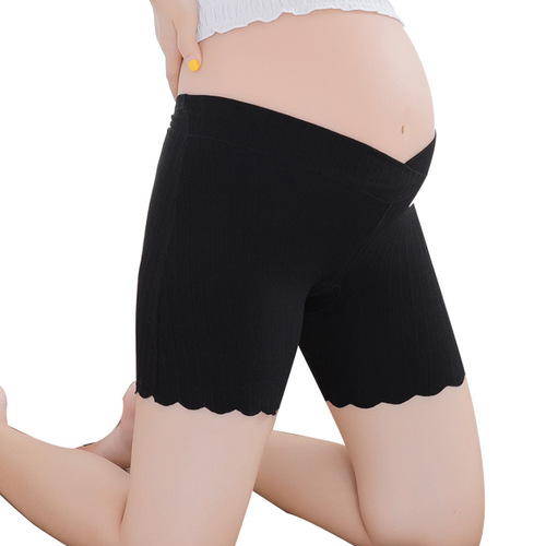 Maternity underwear pure cotton safety pants women's anti-exposure autumn and winter pregnancy leggings outer wear shorts large size