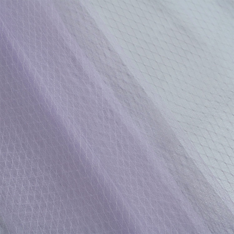Suministro de stock multicolor nylon cuadrícula tela de malla ropa infantil de mujer vestido