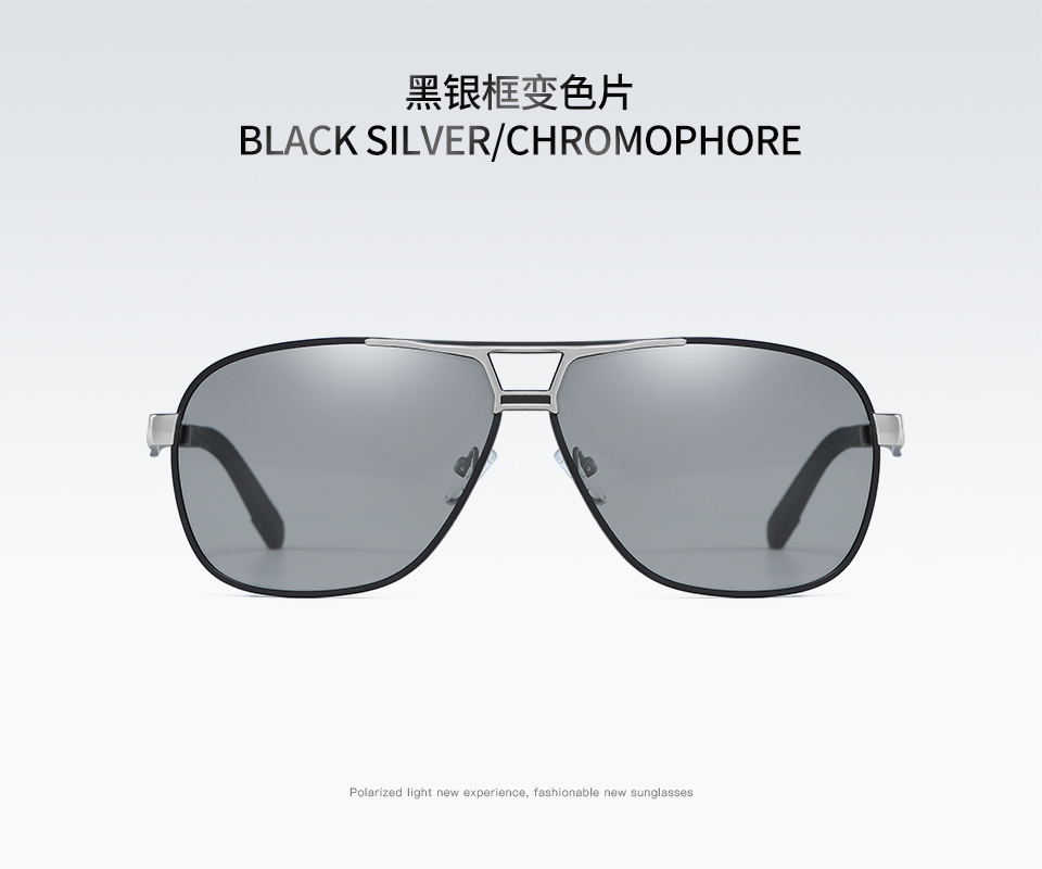 铝镁新款偏光太阳镜 欧美男士金属复古墨镜 户外运动骑行太阳眼镜详情35