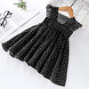 Women’s baby puff skirt Korean style wave dot girl’s dress wave dot skirt