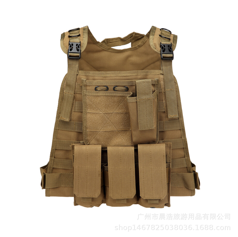 Camouflage tactics travel vest