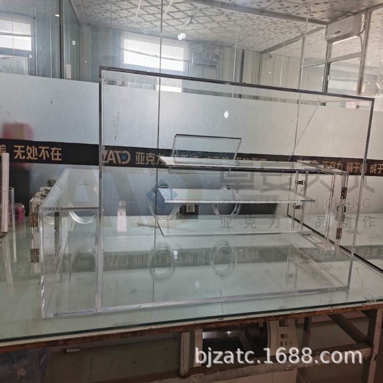 亚克力盒子 有机玻璃实验罩 防尘罩 密封实验仪器盒 来图定制厂家