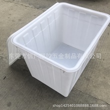 服装厂90/120/140/160/200/300/400/600升带轮带盖方形塑料pp水箱