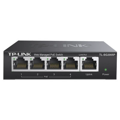 TP-LINK Pu Lian TL-SG2005P — полнофункциональный гигабитный сетевой коммутатор POE/4GE (POE)+1GE