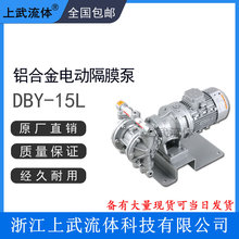 DBY-15L型铝合金电动隔膜泵/铝合金四氟小口径电动双隔膜泵