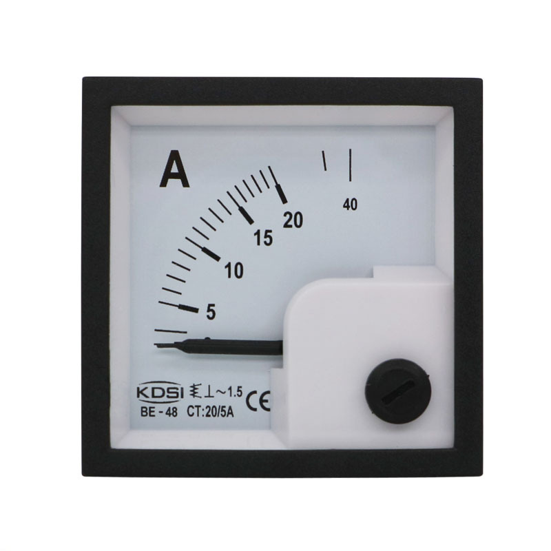 厂家供应 熔喷布机械设备用表BE-48 AC20/5A 配电柜表头