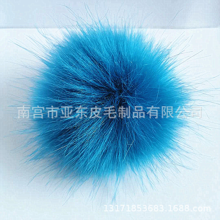 Azul Pavo Real * con banda de goma 8-9cm