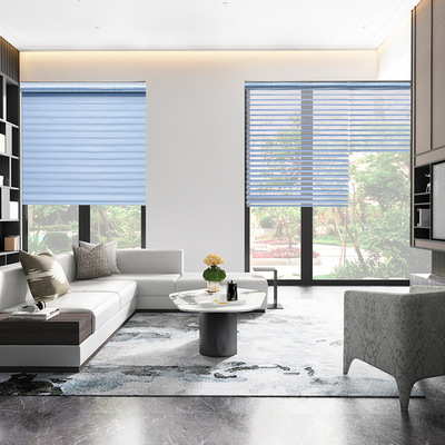 成品窗簾遮光香格裏拉柔紗簾透氣紗簾陽光房落地窗簾淋浴間防水簾