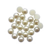 Supply DIY jewelry accessories ABS imitation pearl semi -circular pearl environmentally friendly loose bead plastic bead manufacturers direct sales