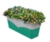 Pinzheng Manufactor Best Sellers vertical Decorated wall Municipal administration Road green Trapezoid Flower pot Bridge flowerpot