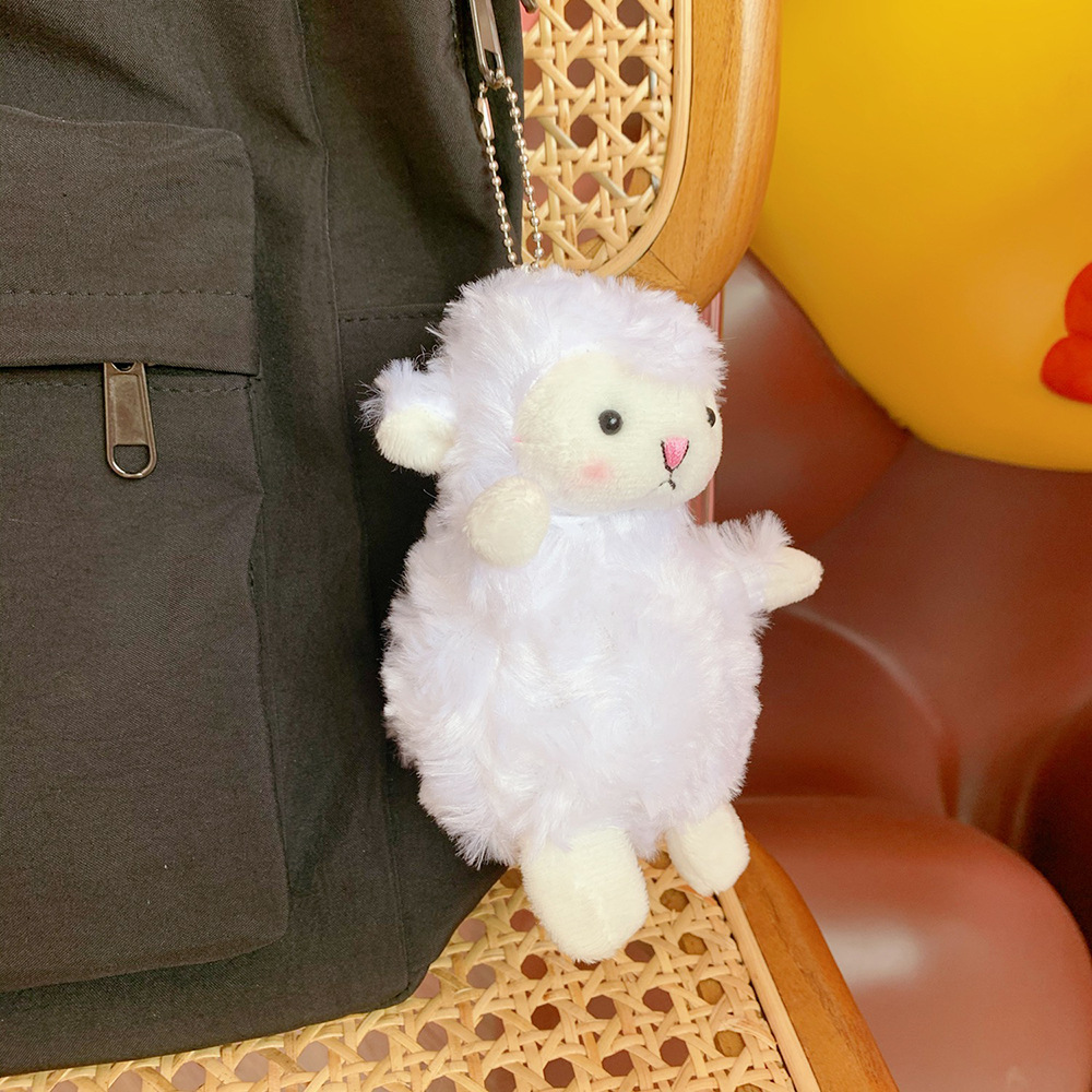 cute pendant plush doll lamb bag pendant soft cute accessories keychainpicture4