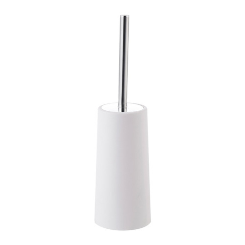Wholesale custom supply of plastic toilet brush removable stainless steel pole toilet brush set factory direct sales