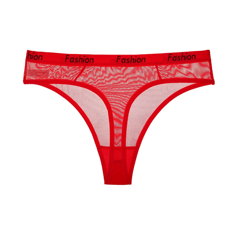 Sexy European-Style Lace Panties by 其他 in Black, Navy, Red, Rose Red, White, Yellow - S-XL