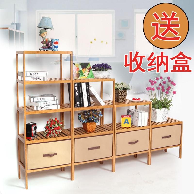 Direct selling Shelf Shelving Bathroom Shelves Flower trellis kitchen a living room bedroom to ground Storage racks Storage Solid wood frame