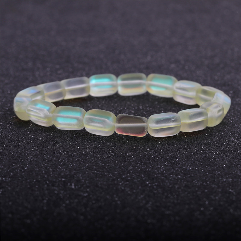 moonstone micro-inlaid zircon diamond bracelet