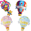 Balloon, cartoon hairpins, children's toy, decorations, new collection, wholesale