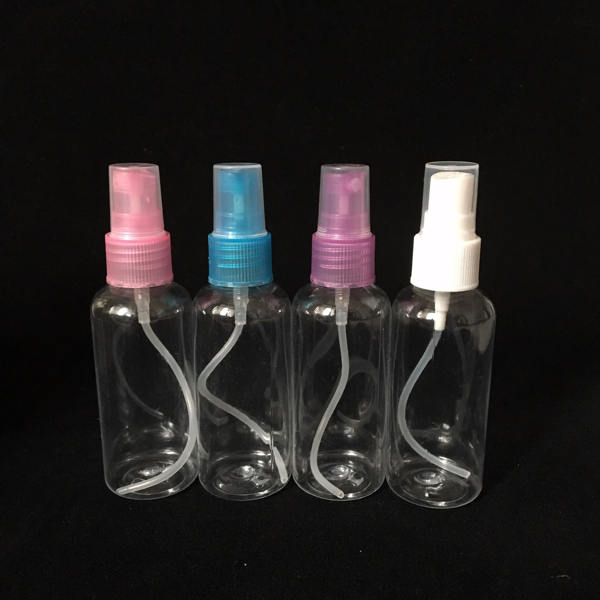 现货供应 60ml喷雾瓶 化妆品喷瓶 喷壶 鱼药瓶 pet透明喷雾瓶