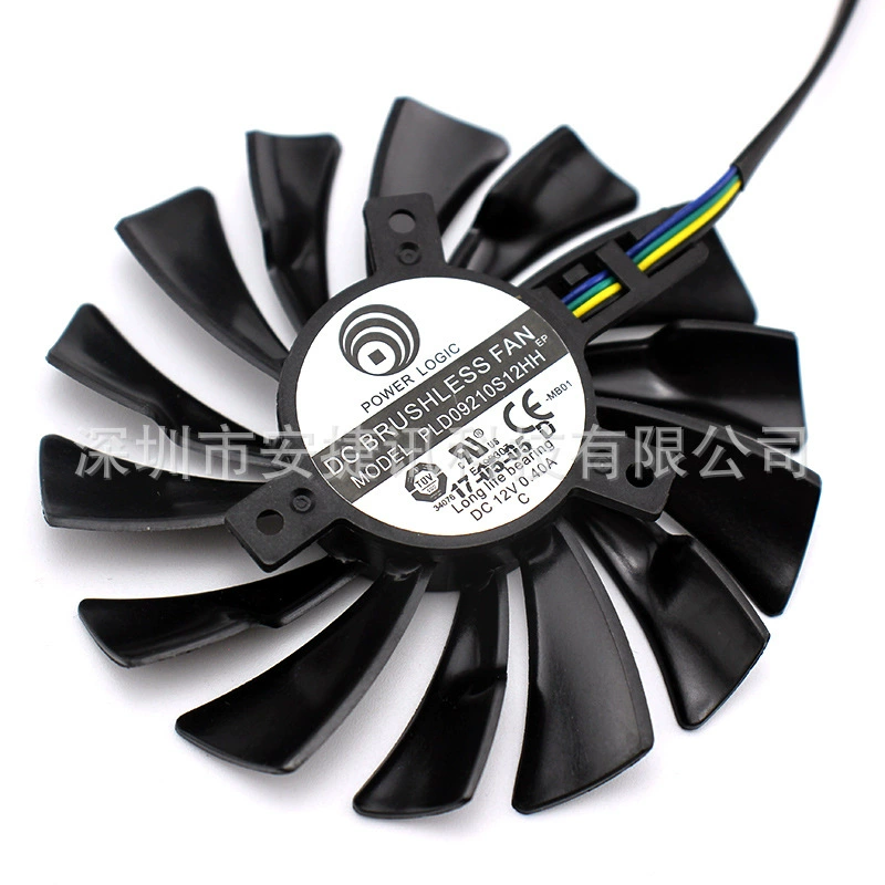 Подходит для MSI RX580 FDC10U12S9-C вентилятор графического охлаждения PLD09210S12HH
