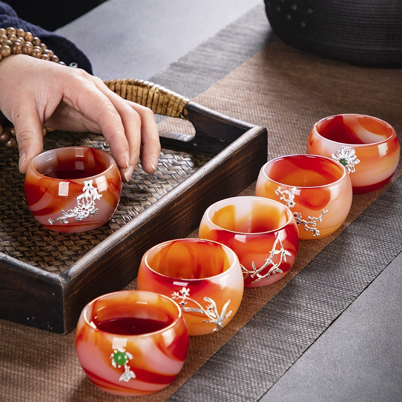 Big tea cup, stone oolong jade, Puerh tea, tea set