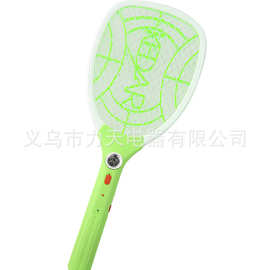 GECKO厂家直销LTD-306D带电源线可充电式电子灭蚊拍苍蝇拍电蚊拍