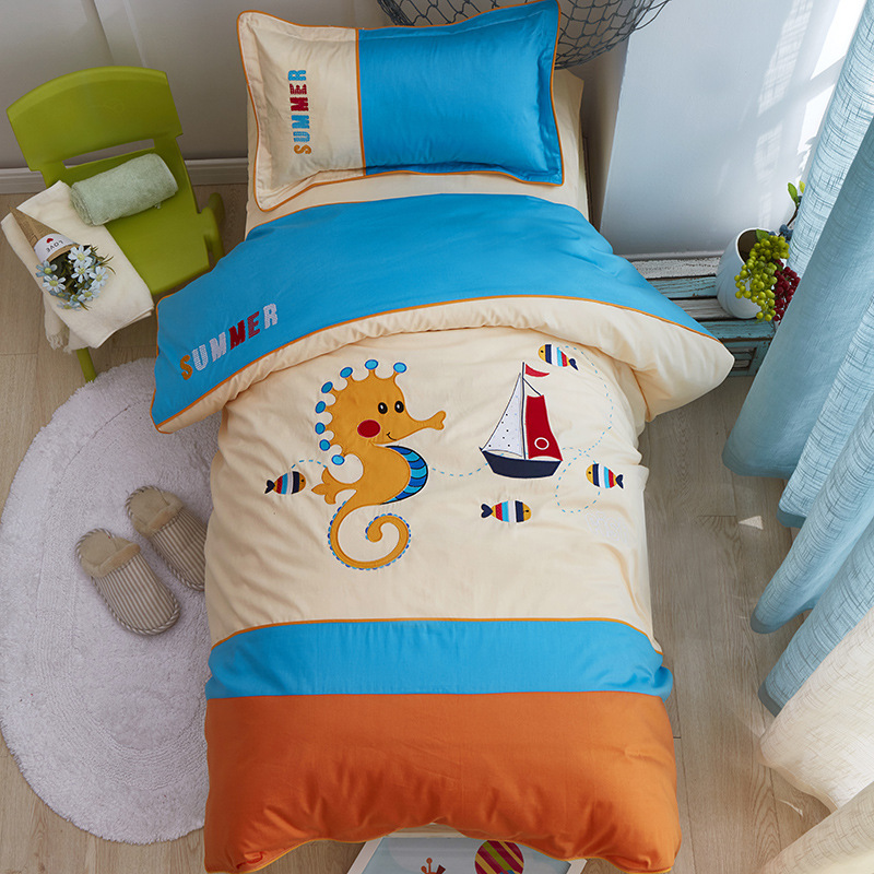 幼兒園被子幼兒園三件套純棉被褥兒童被子 午睡冬季寶寶棉被加厚