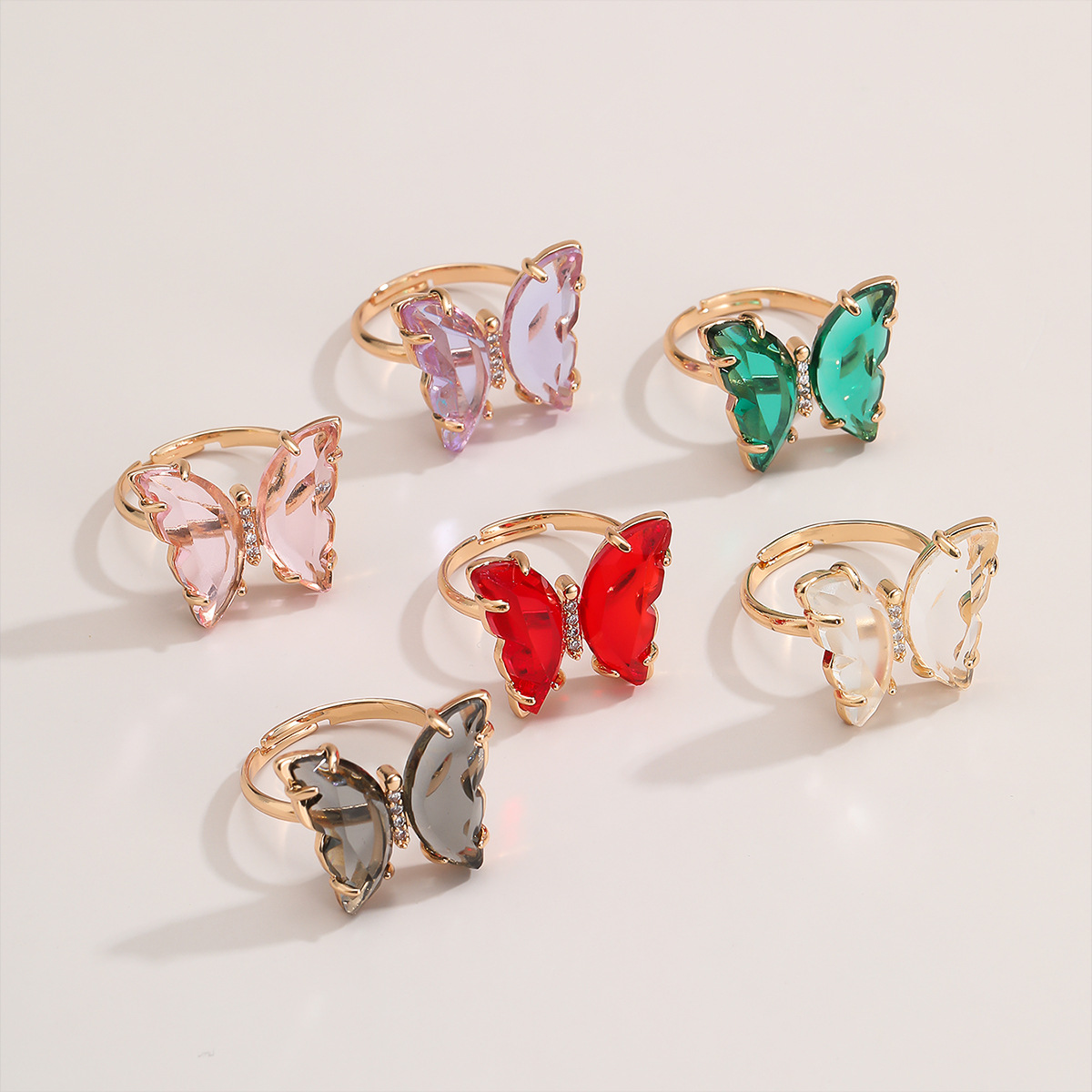 Fashion Autumn New Acrylic Simple Butterfly Earrings For Women Wholesale display picture 14