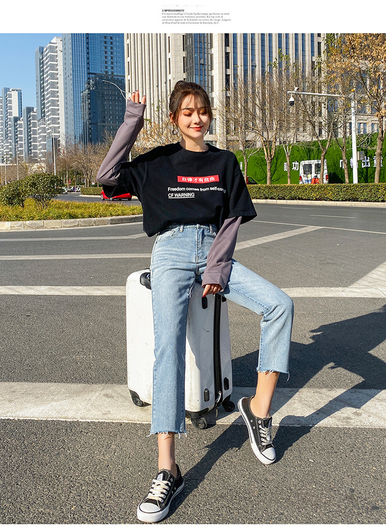 Pantalon léger femme en cow-boy - Ref 3430190 Image 25