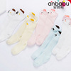 027 Newborn Stockings summer Mesh Cartoon High cylinder Overknee baby Mosquito socks Combed baby Socks