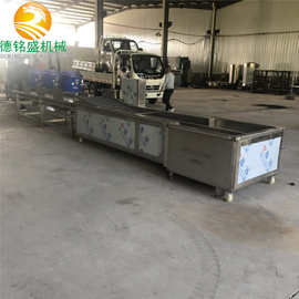 实拍炸馓子设备图片 工厂生产馓子电加热油炸机 全自动馓子油炸机