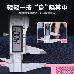 新款小學生公主書包女孩兒童印字logo培訓輔導班一件代發雙肩背包