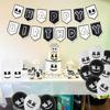 DJ cotton candy birthday banner cake interlocking party decoration arrangement party supplies wholesale