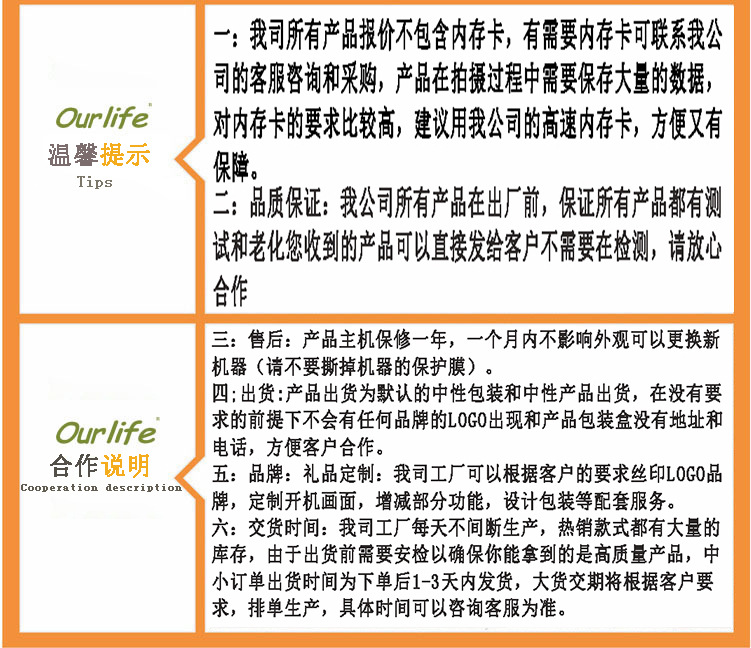 配注说明