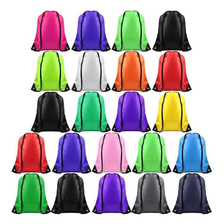 涤纶抽绳束口袋涤纶折叠袋 手提牛津布210D加密抽绳袋