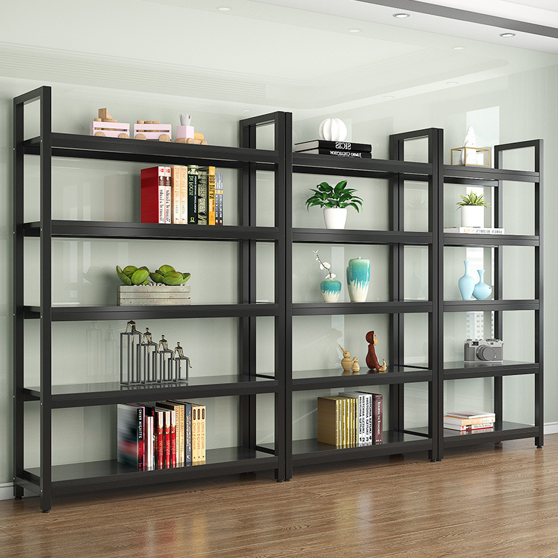 精品貨架展示架多層鋼木置物架樣品陳列架子化妝品貨櫃産品多功能