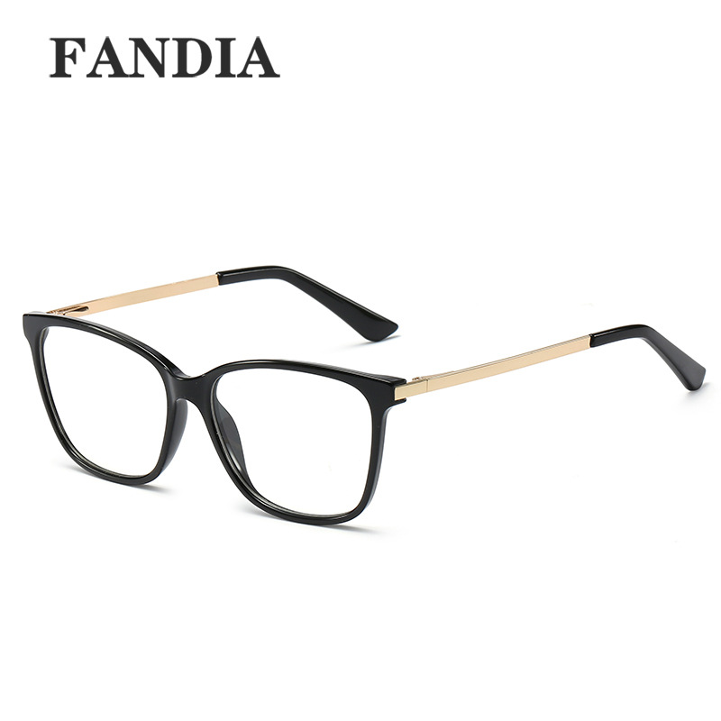 92360 new trend ultra light tr flat lens cross border hot spring leg frame for female myopia