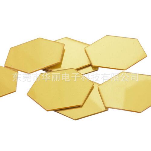Export Trade Hexagonal Mirror Wall Self-Adhesive Sticker Mirror Wall Sticker Decoration Home Use Splicing Full Body Mirror Soft 