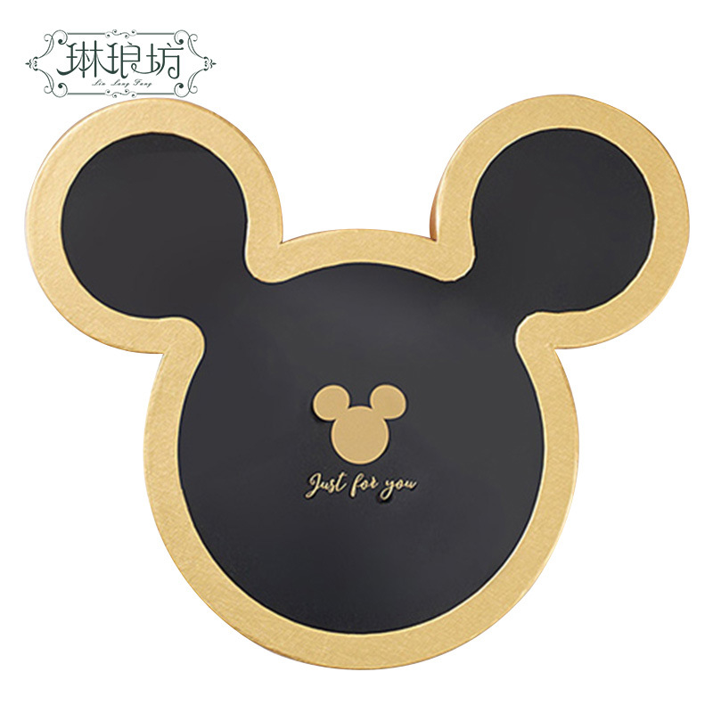 Facebook Mickey caja transparente ventana PVC flor caja de regalo de embalaje DIY hecho a mano floral arreglo de flores caja de ventas directas de la fábrica