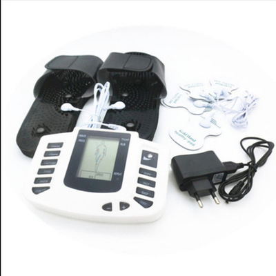 JR-309A多功能數碼經絡按摩儀跨境出口中英文俄文經絡儀廠家