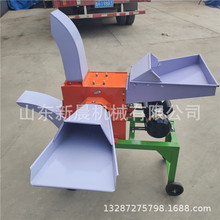 电动青草饲料铡草机 高喷青贮铡草机花生秧揉丝机