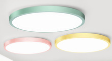 LED lighting  new macarons ceiling red/green/yellow lights