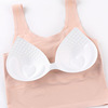 Sports summer silk wireless bra, underwear for elementary school students, thin supporting bra top, beautiful back