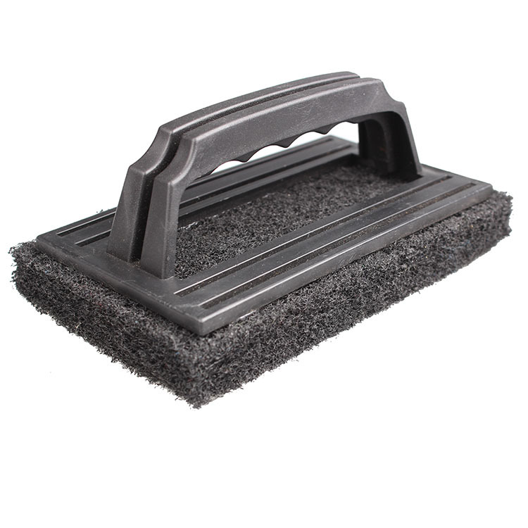 Suministro directo de fábrica barbacoa cepillo de limpieza esponja estropajo cepillo de piscina con mango barbacoa cepillo herramienta de limpieza