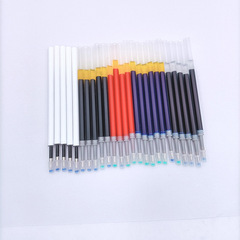 10 packs of k35 push-button neutral pen refills with large capacity, durable and jump pen refills, ink blue, factory wholesale