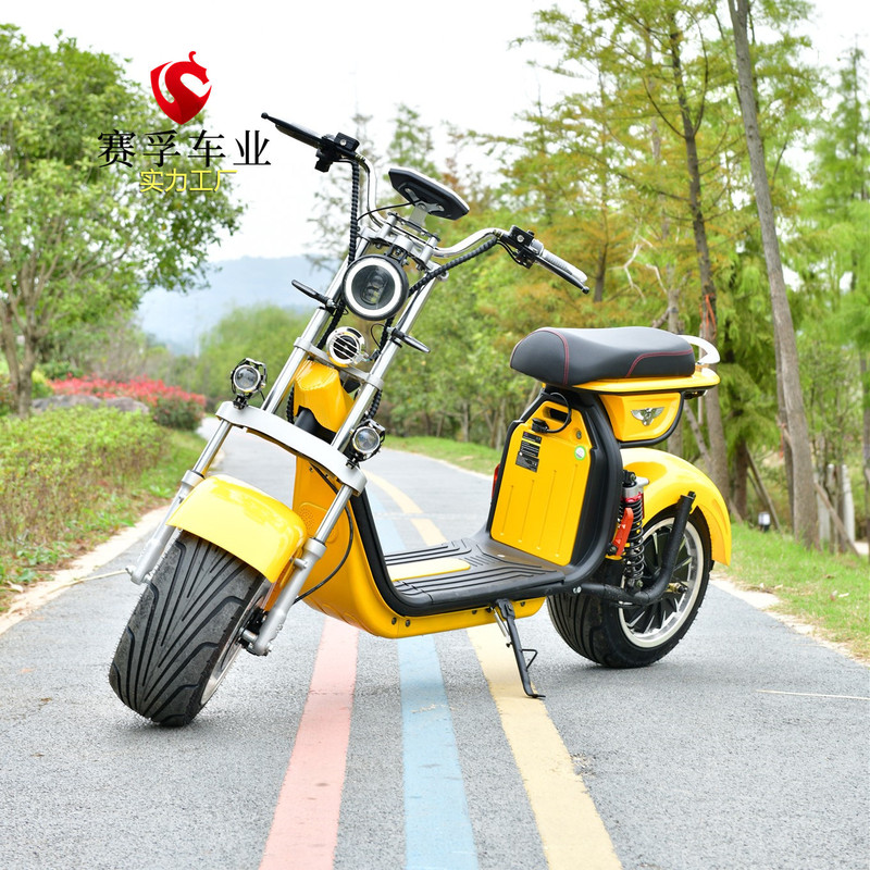 Factory Promotional New Fashion Electric Car Harley Motorcycle Adult Male and Female Parent-Child Scooter Bicycle