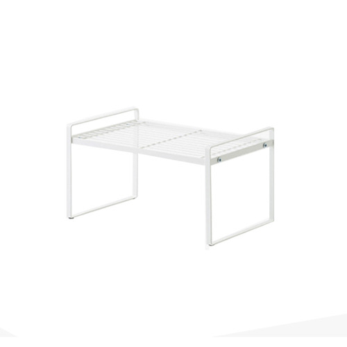 Cabinet layered rack kitchen storage rack countertop telescopic storage rack storage divider drain rack single layer pot rack