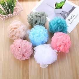 28克沐浴球沐浴花洗澡球搓澡巾卫浴浴花浴室浴球沐浴网去死皮