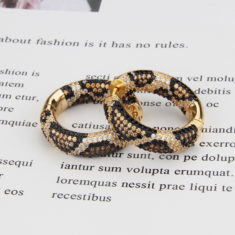 Simple Python Print Earrings display picture 2