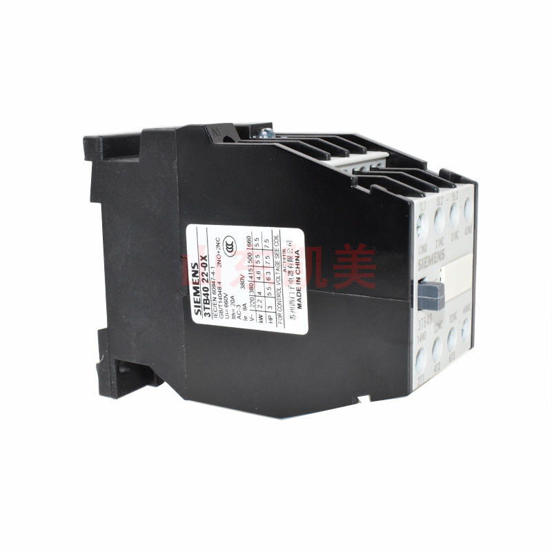 西门子交流接触器SIEMENS 3TB4022-0XF0 0X 22E 3TB40 9A 110V-阿里巴巴