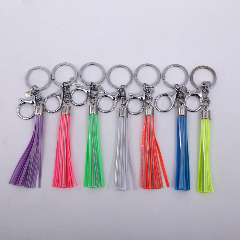 反光流苏挂件小饰品书包挂件钥匙扣反光多色可选高品质可